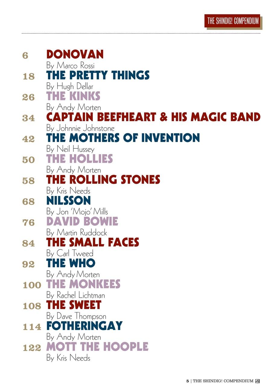 Shindig! Preview Pages