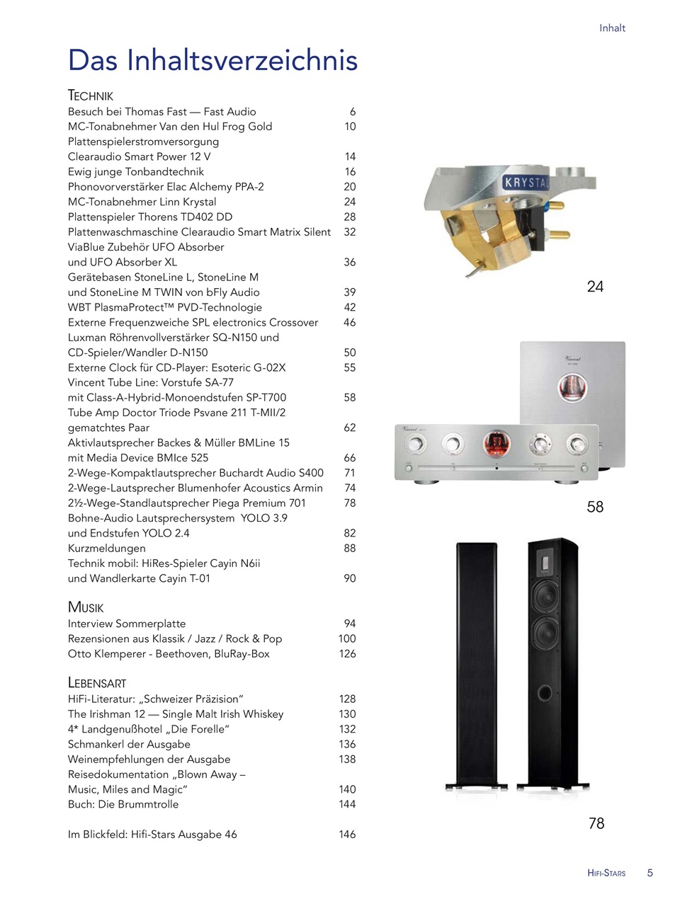 HiFi Stars Magazin Preview Pages
