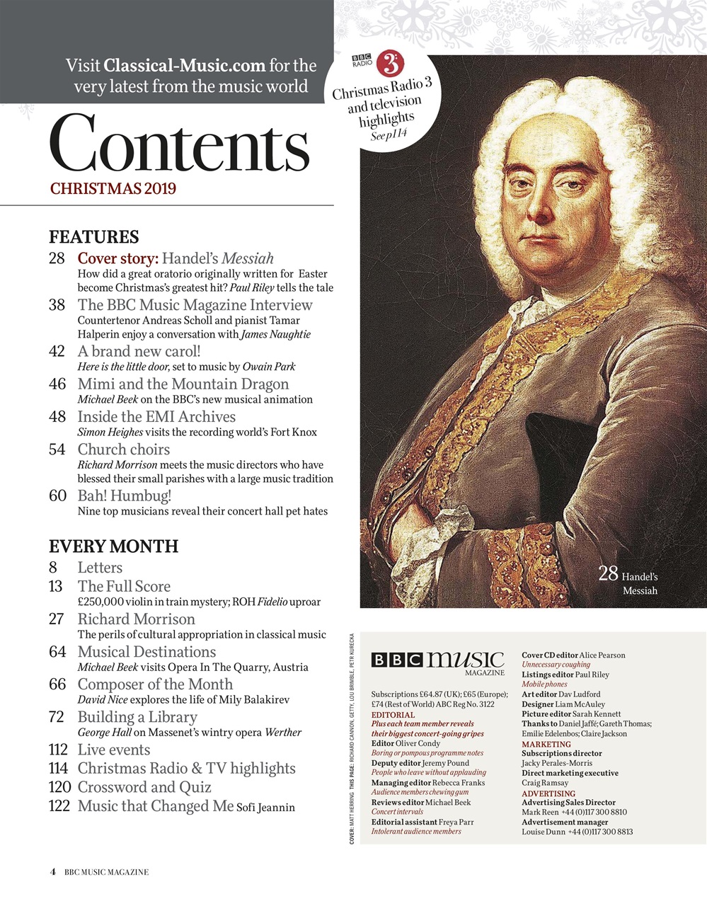 BBC Music Magazine Preview Pages