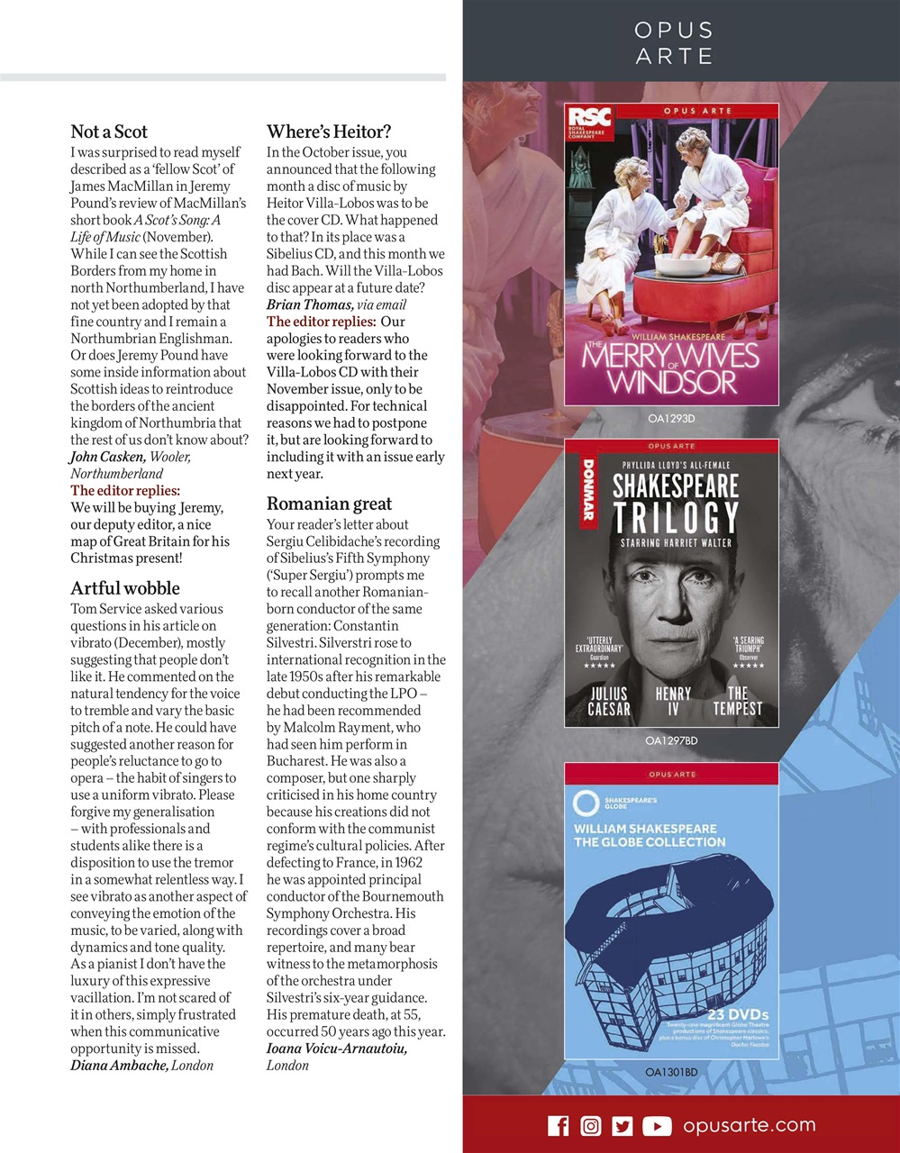 BBC Music Magazine Preview Pages