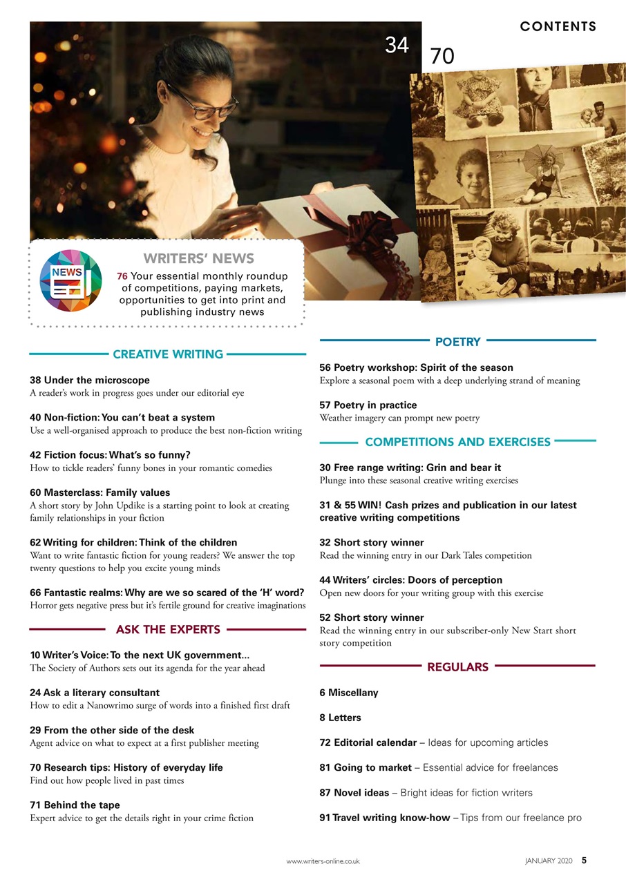 Writing Magazine Preview Pages