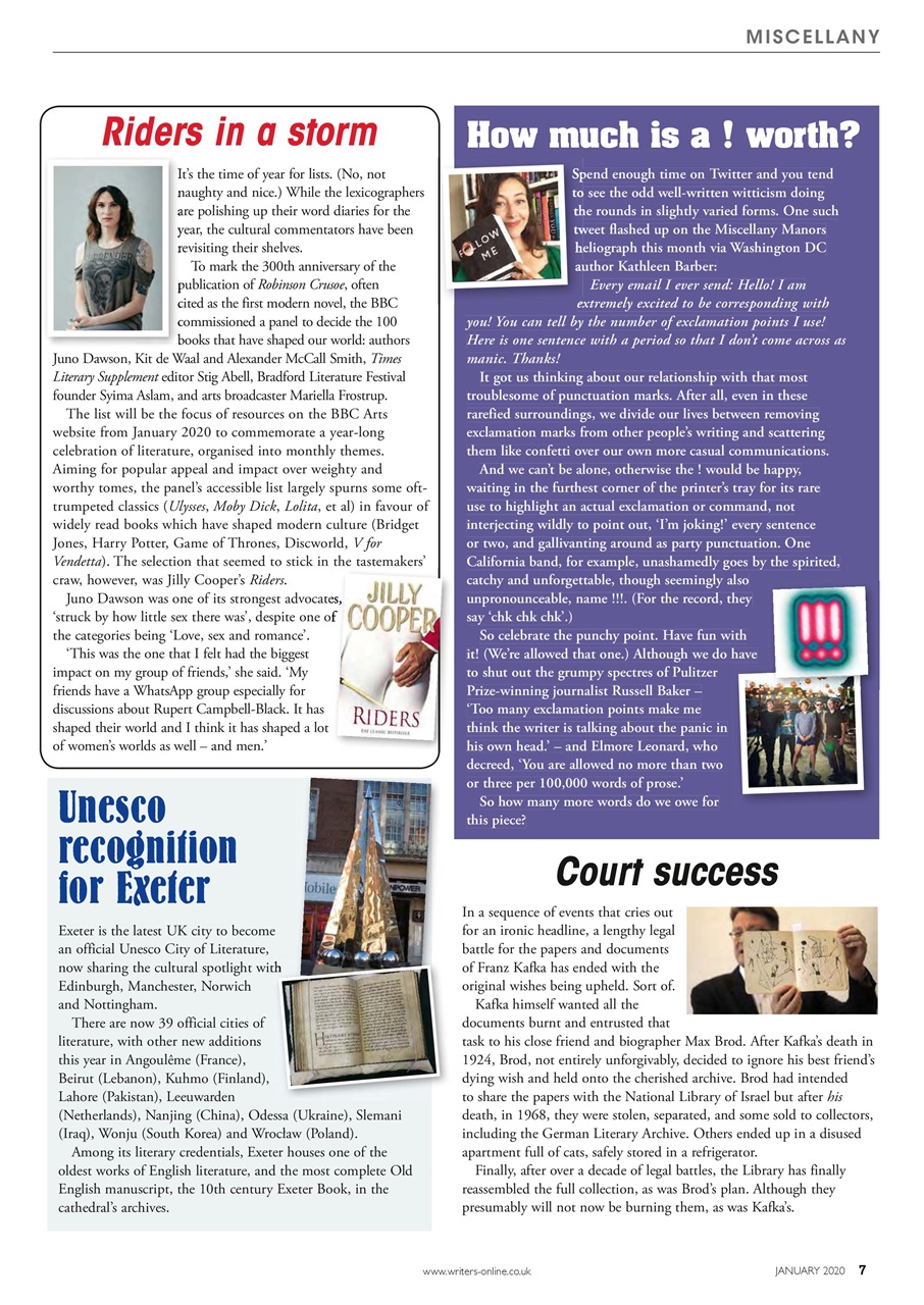 Writing Magazine Preview Pages