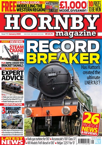 Hornby Magazine issue  January 2020