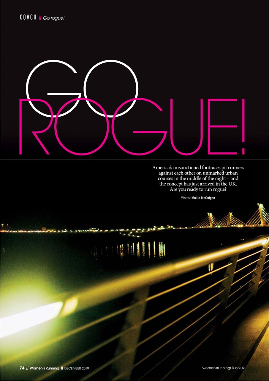 Women’s Running Preview Pages