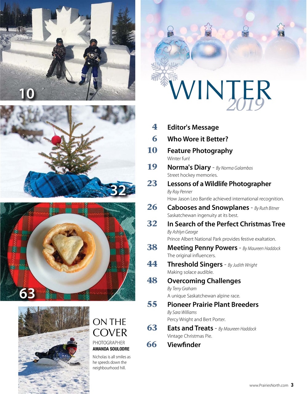 Prairies North Magazine Preview Pages