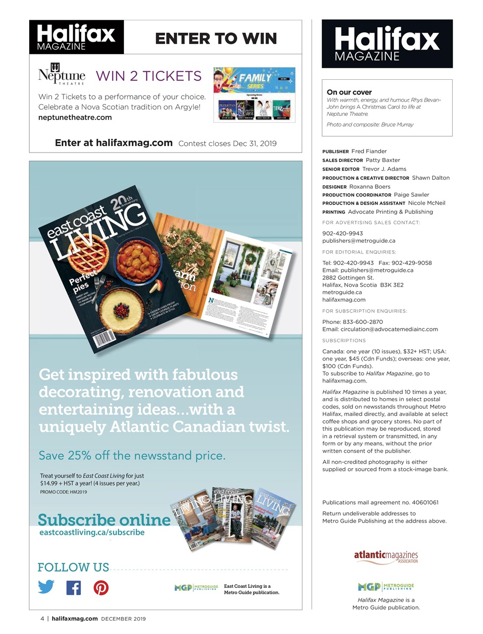 Halifax Magazine Preview Pages