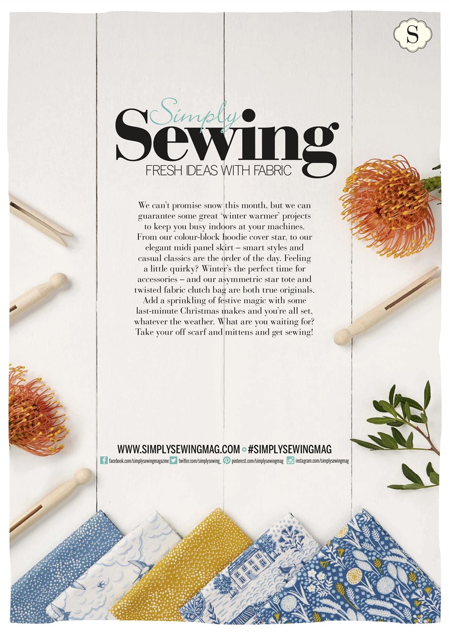 Simply Sewing Preview Pages