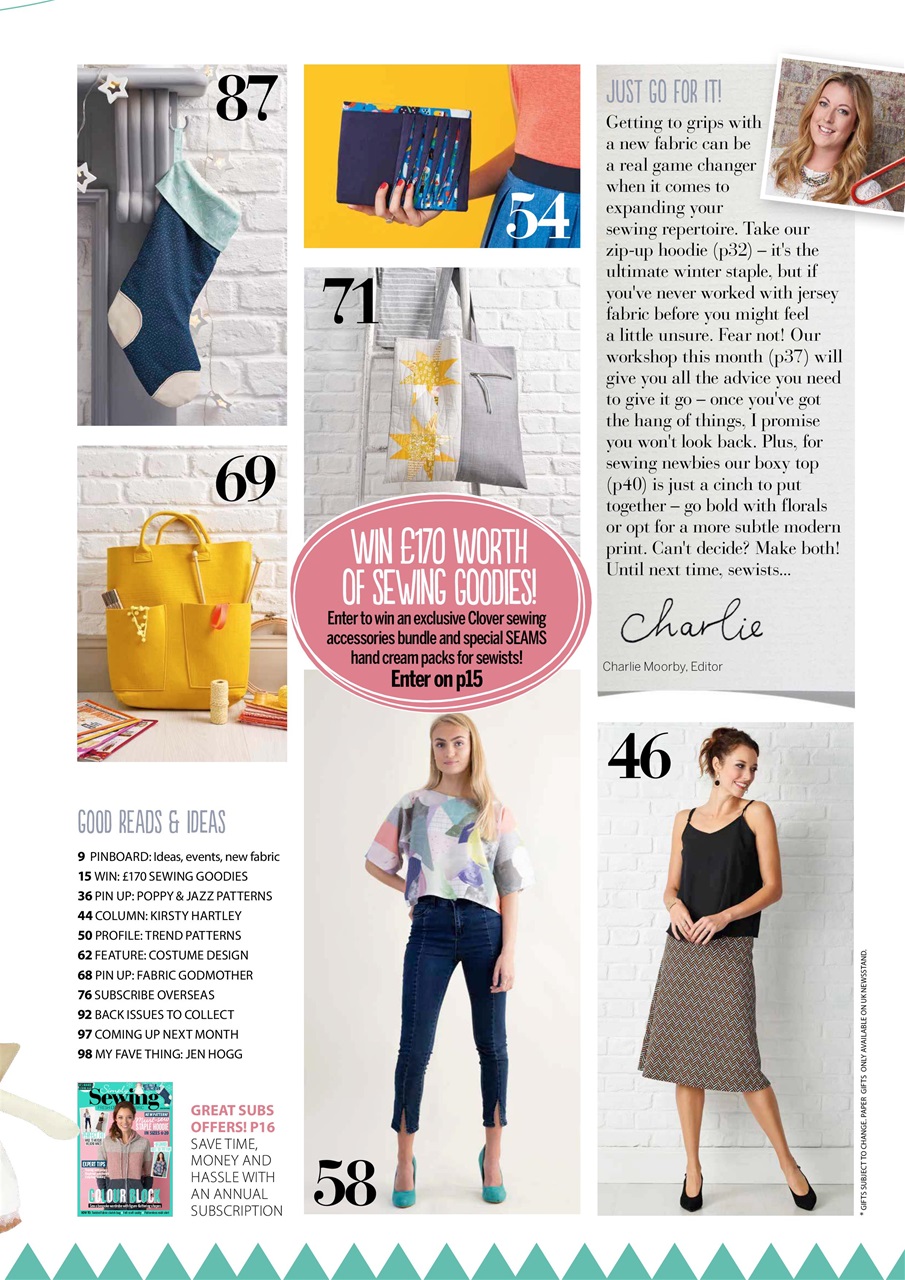 Simply Sewing Preview Pages