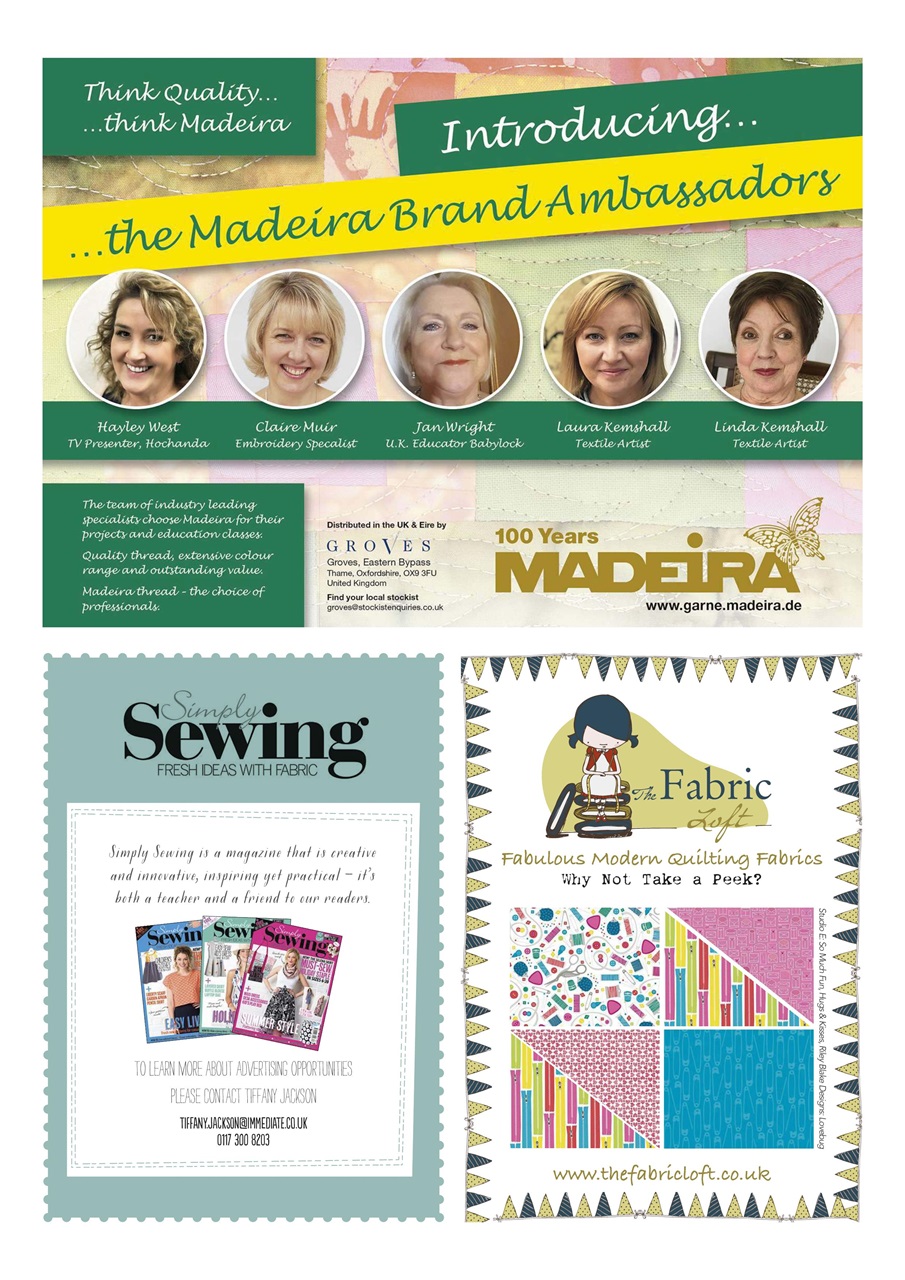 Simply Sewing Preview Pages