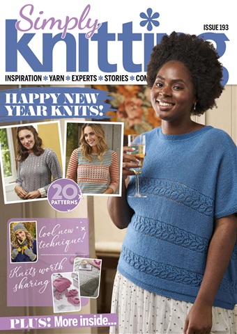 Simply Knitting issue Issue 193