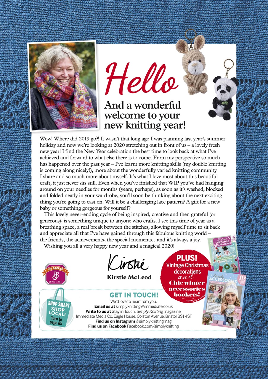 Simply Knitting Preview Pages