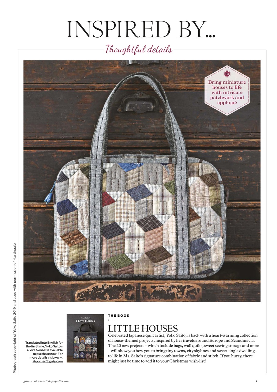 Today’s Quilter Preview Pages