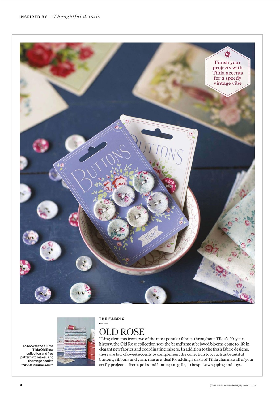 Today’s Quilter Preview Pages