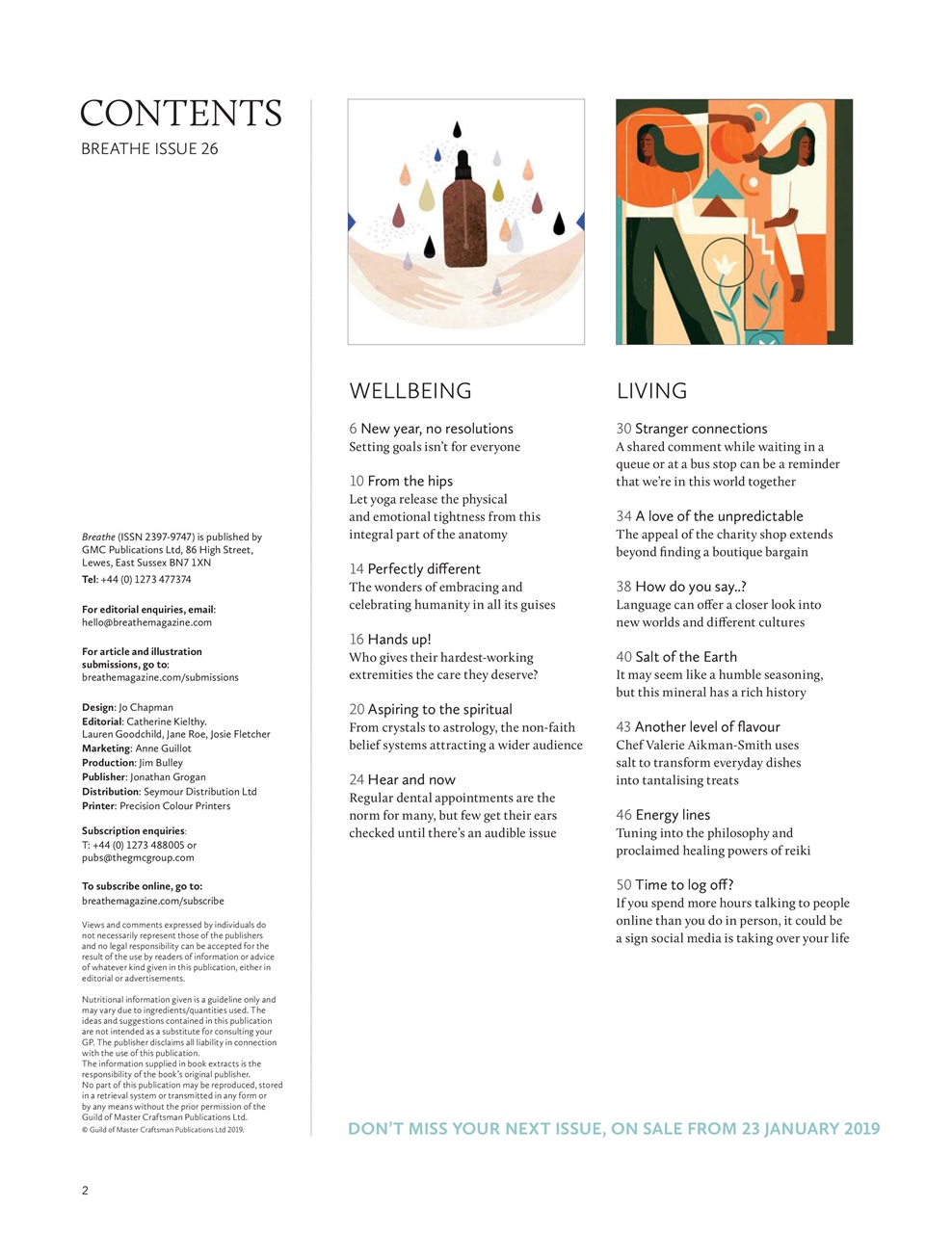 Breathe Preview Pages