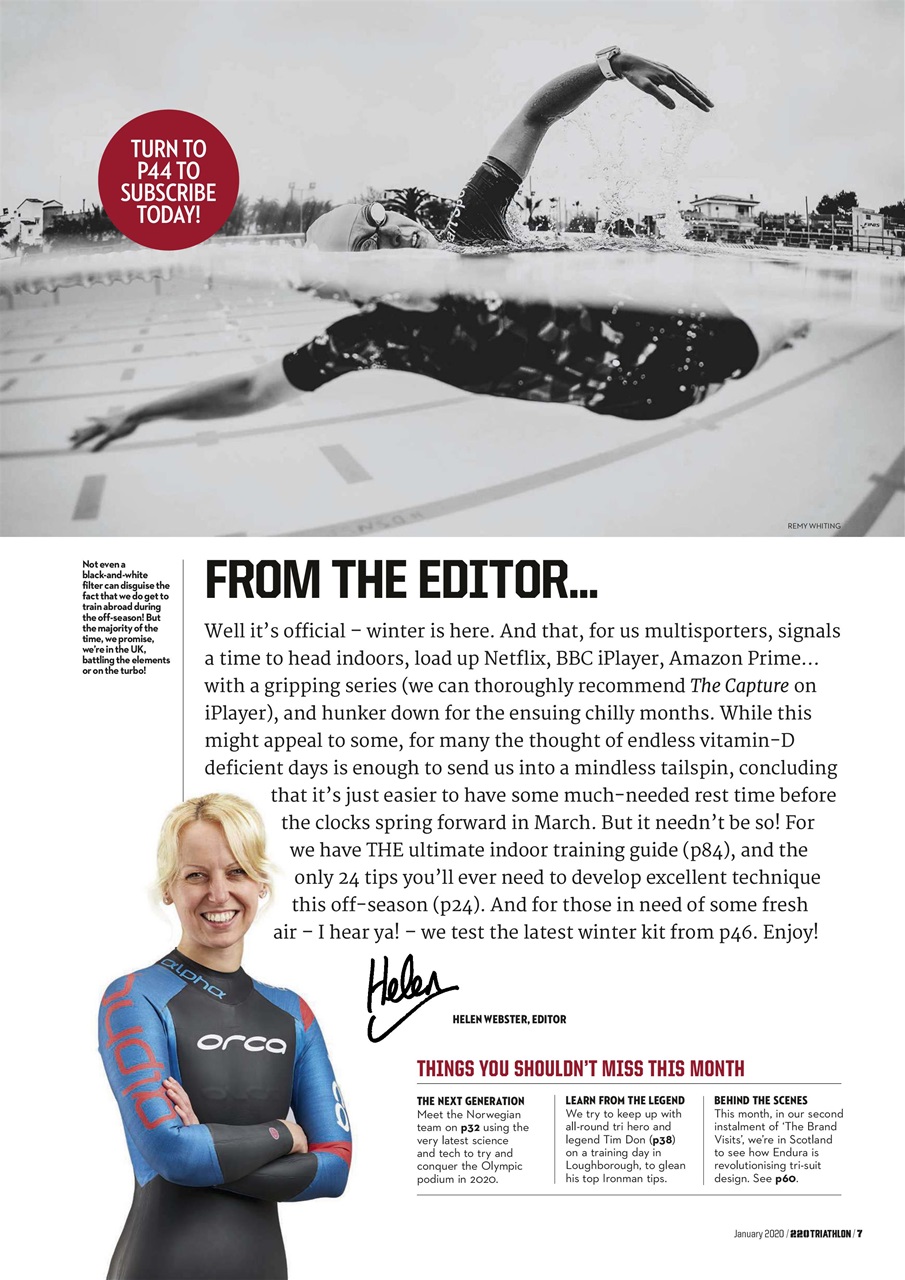 220 Triathlon Magazine Preview Pages