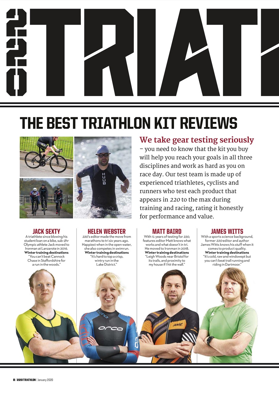 220 Triathlon Magazine Preview Pages