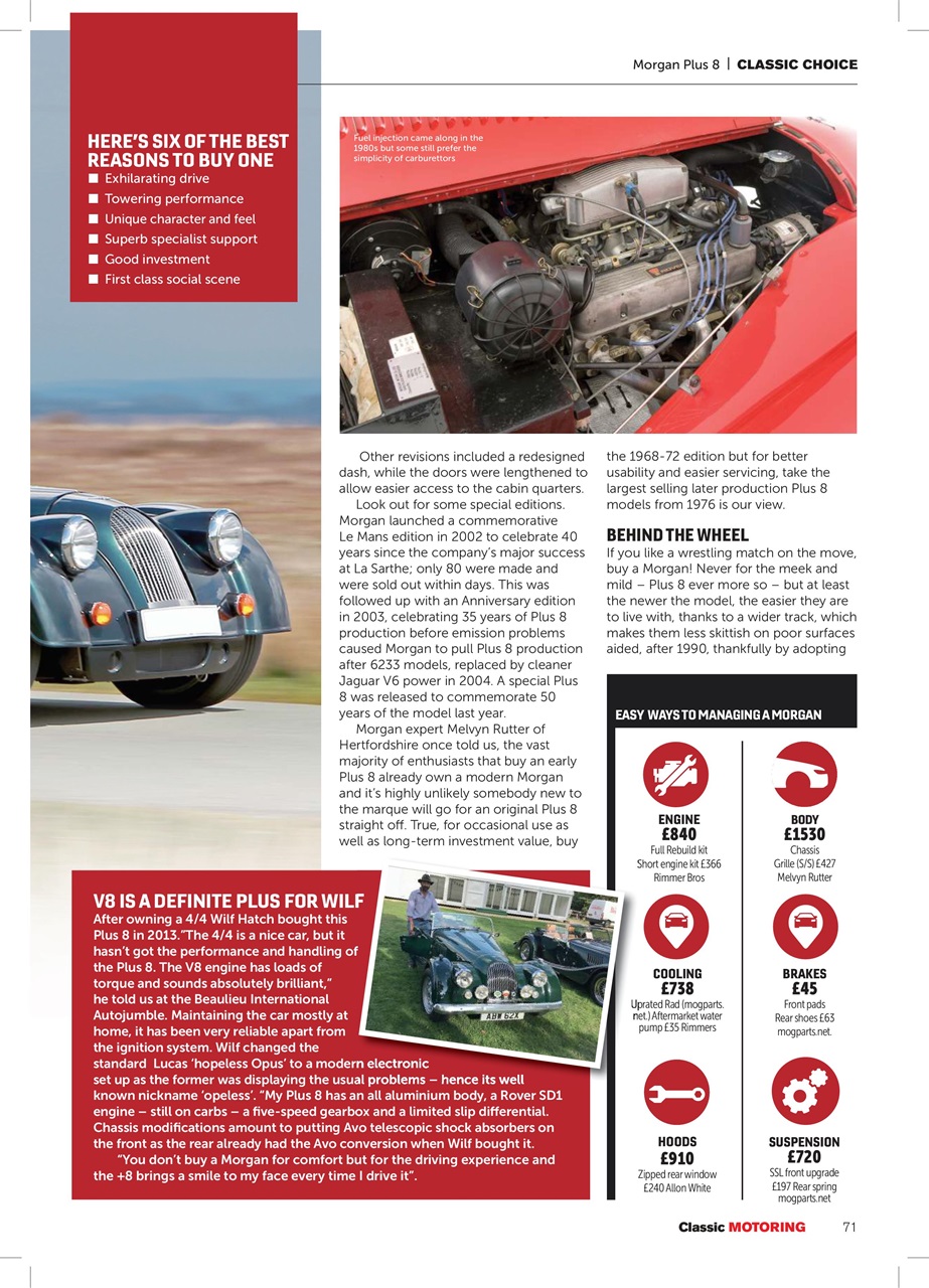 Classic Motoring Preview Pages