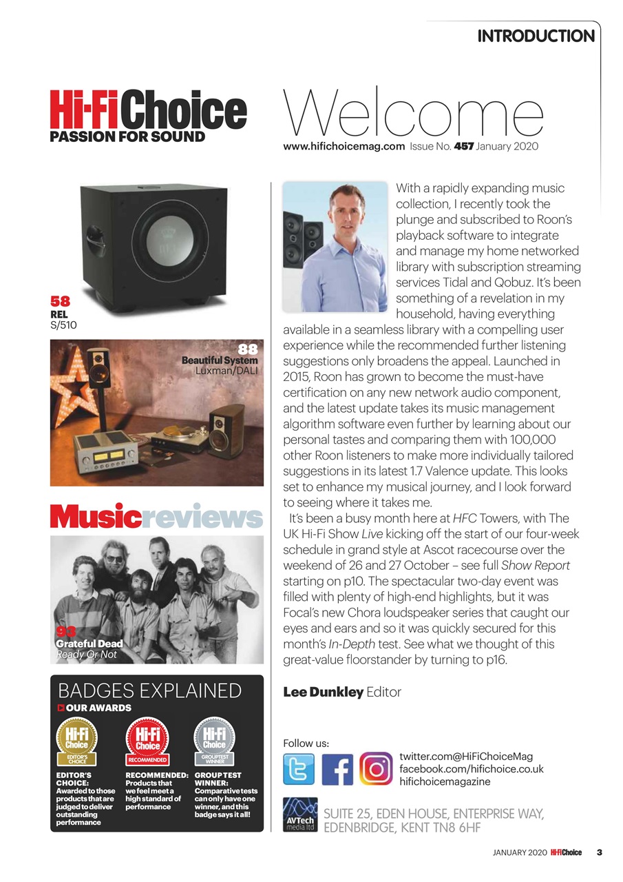 Hi-Fi Choice Preview Pages