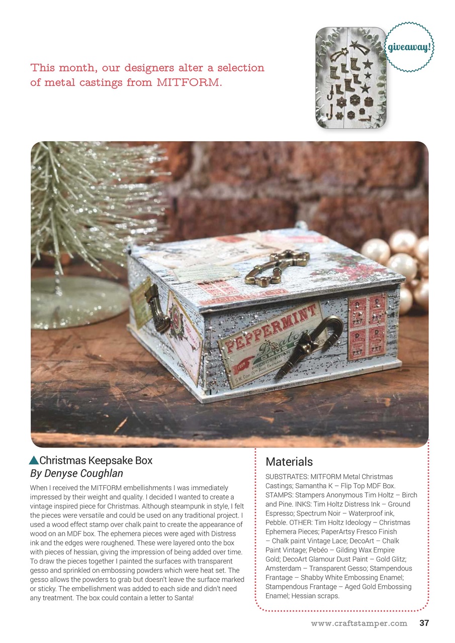 Craft Stamper Preview Pages