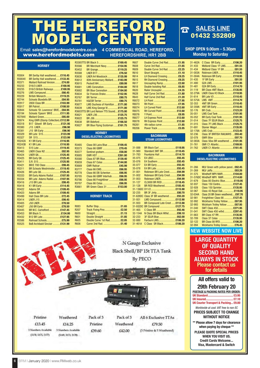 British Railway Modelling (BRM) Preview Pages