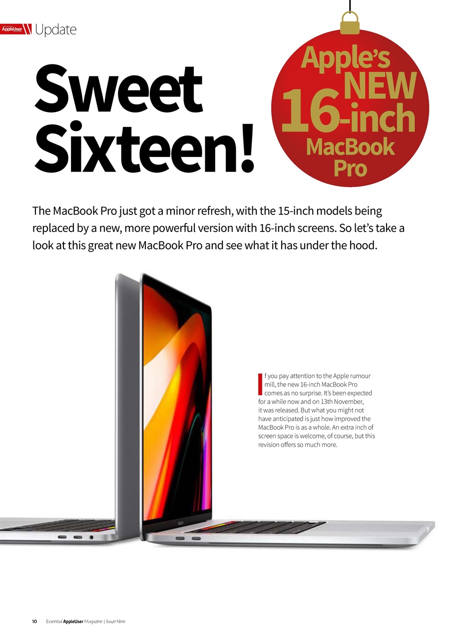 Essential Apple User Preview Pages