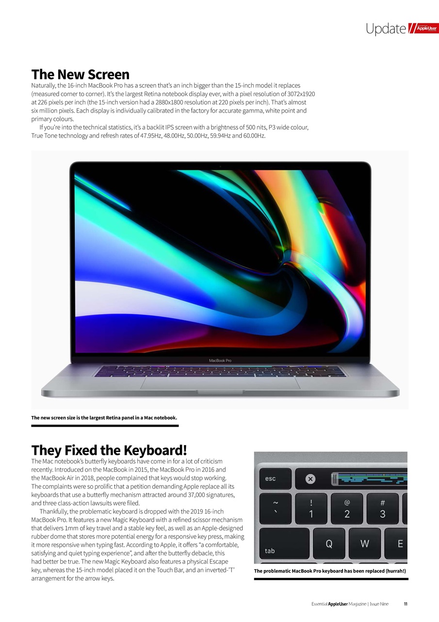 Essential Apple User Preview Pages