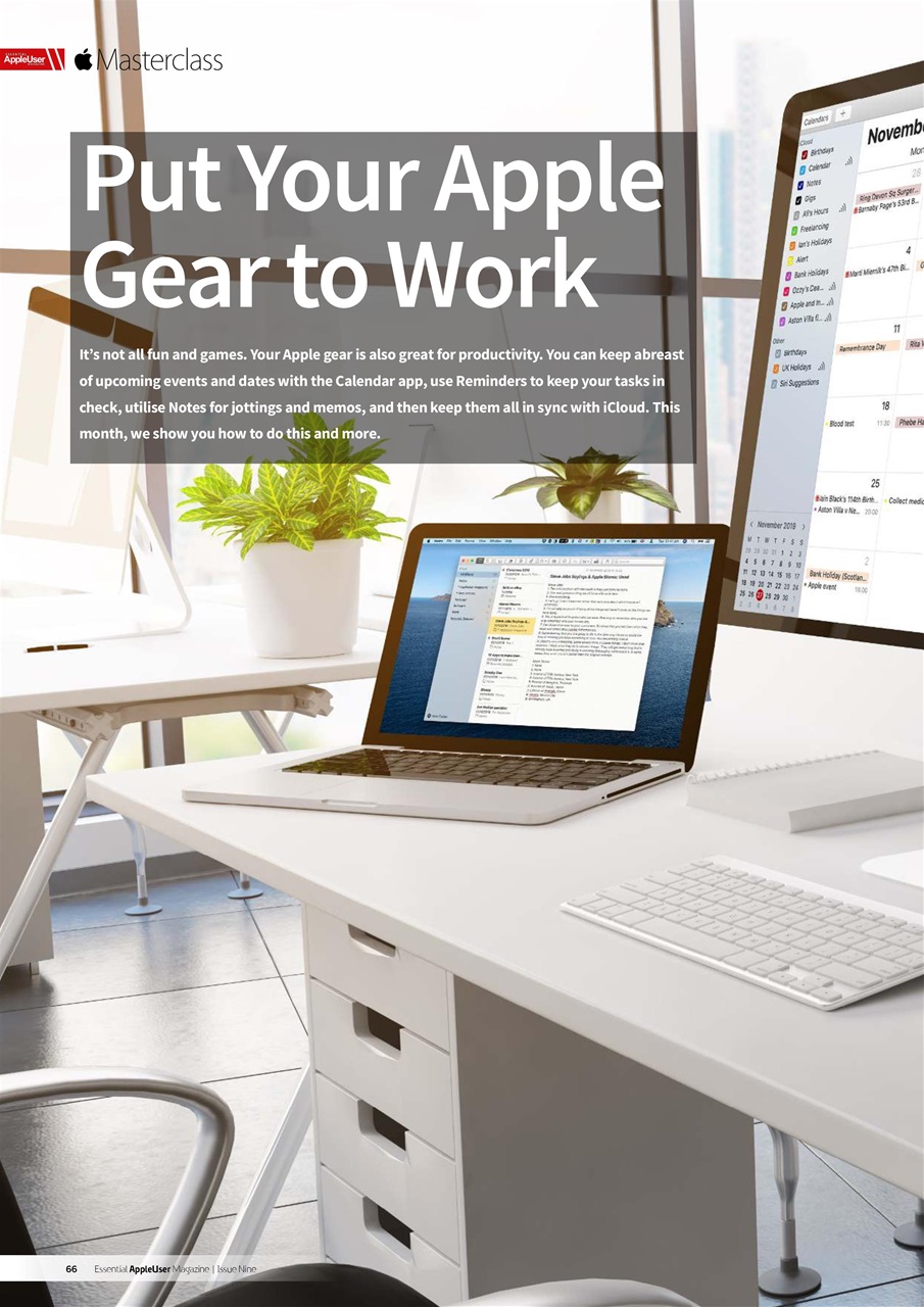 Essential Apple User Preview Pages
