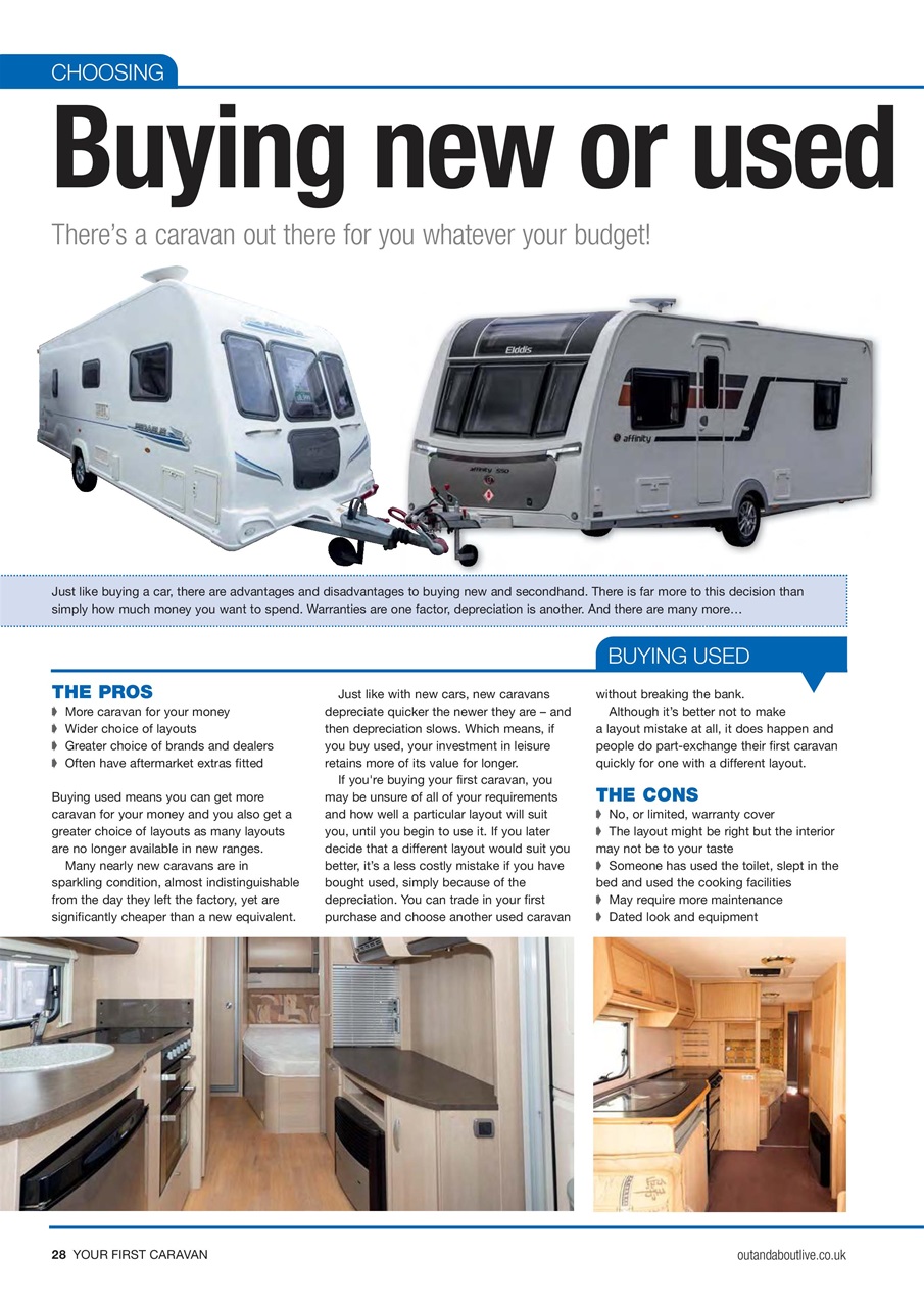 Buying Your Perfect Caravan Preview Pages
