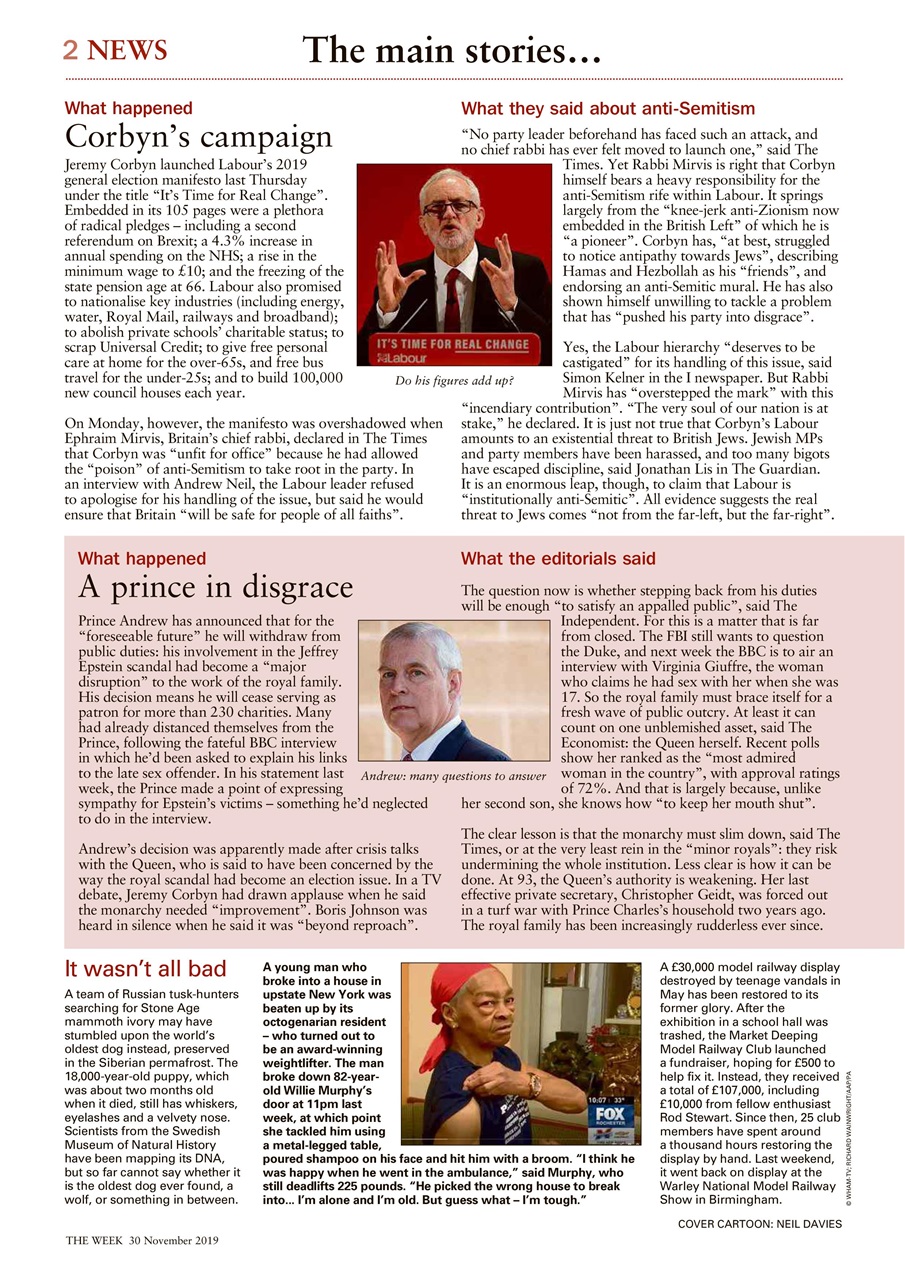 The Week Preview Pages