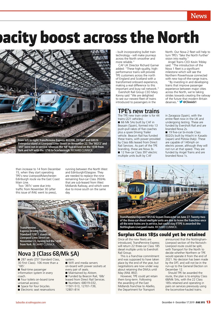 Rail Preview Pages