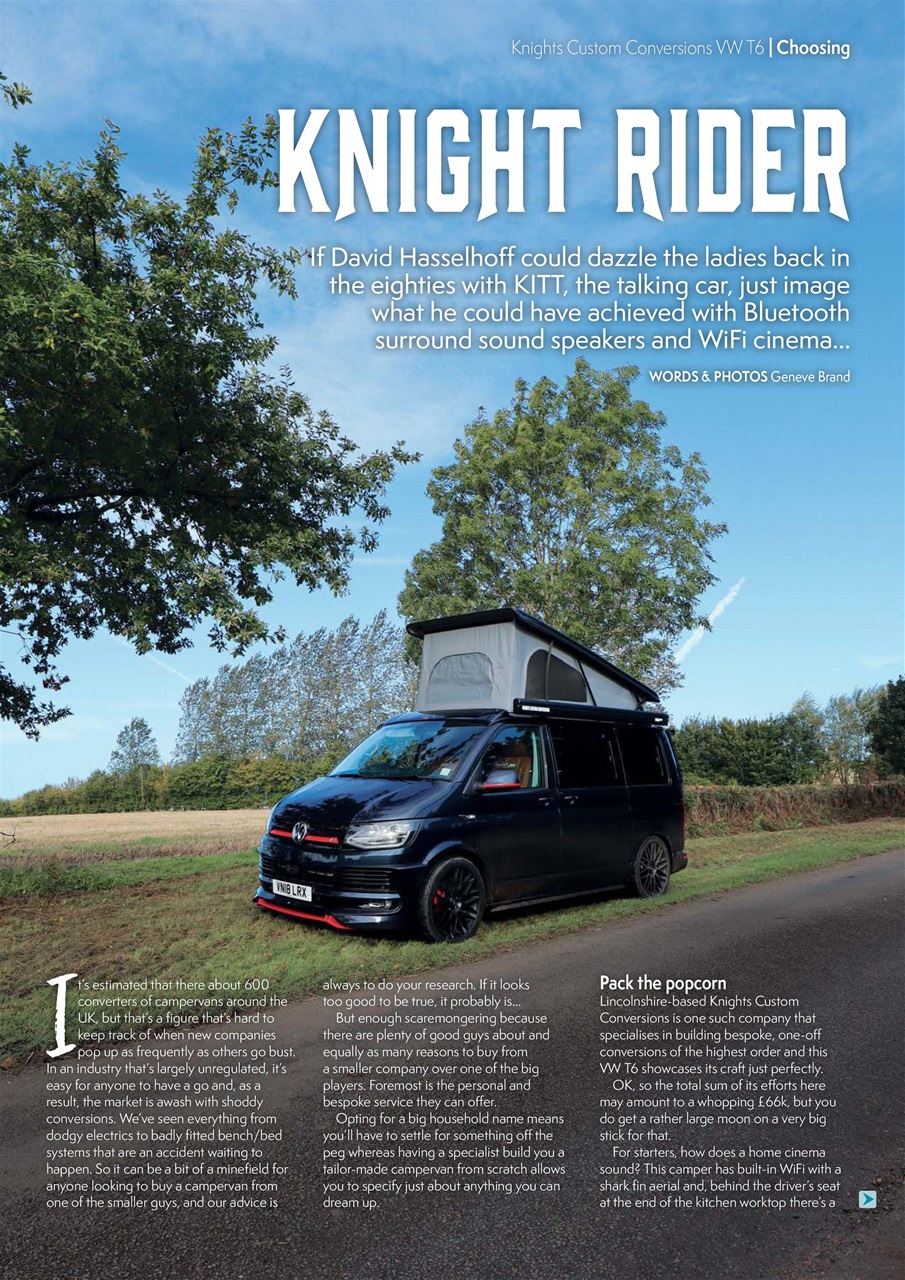 Campervan Preview Pages