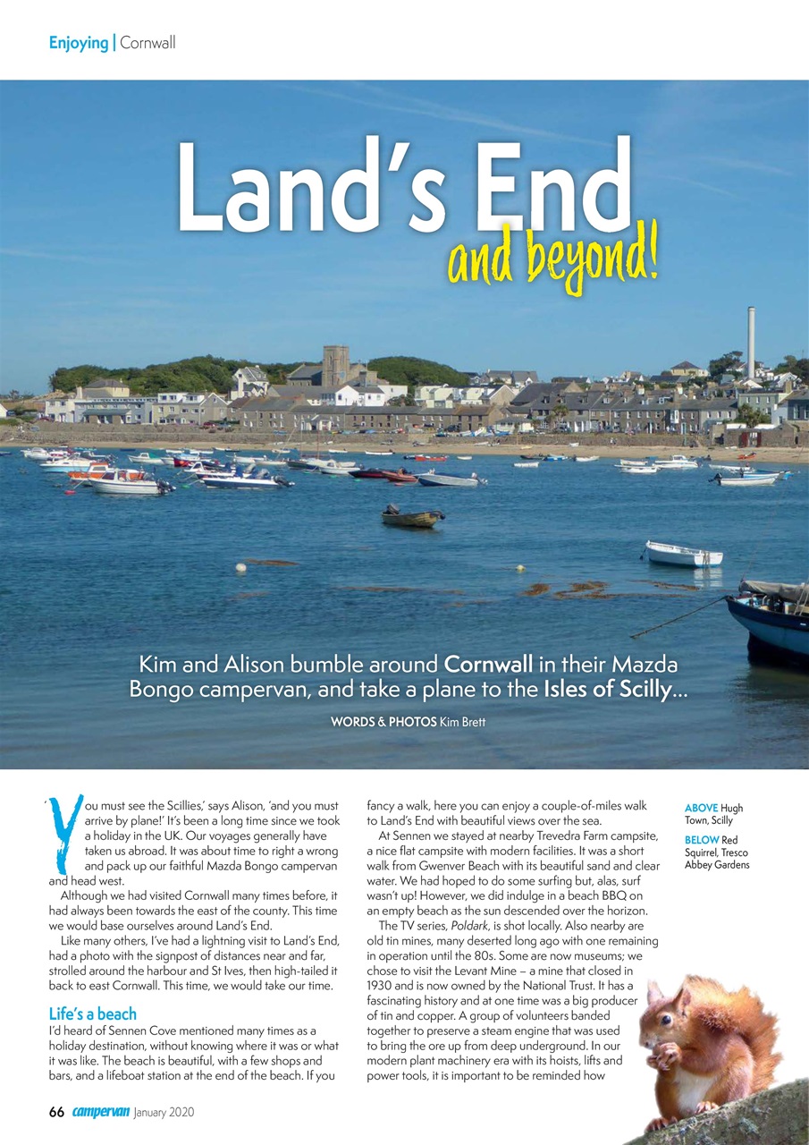 Campervan Preview Pages