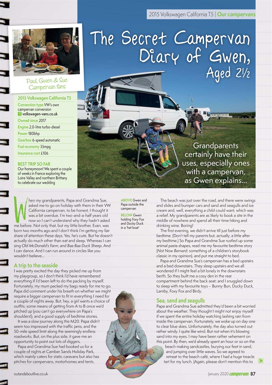 Campervan Preview Pages