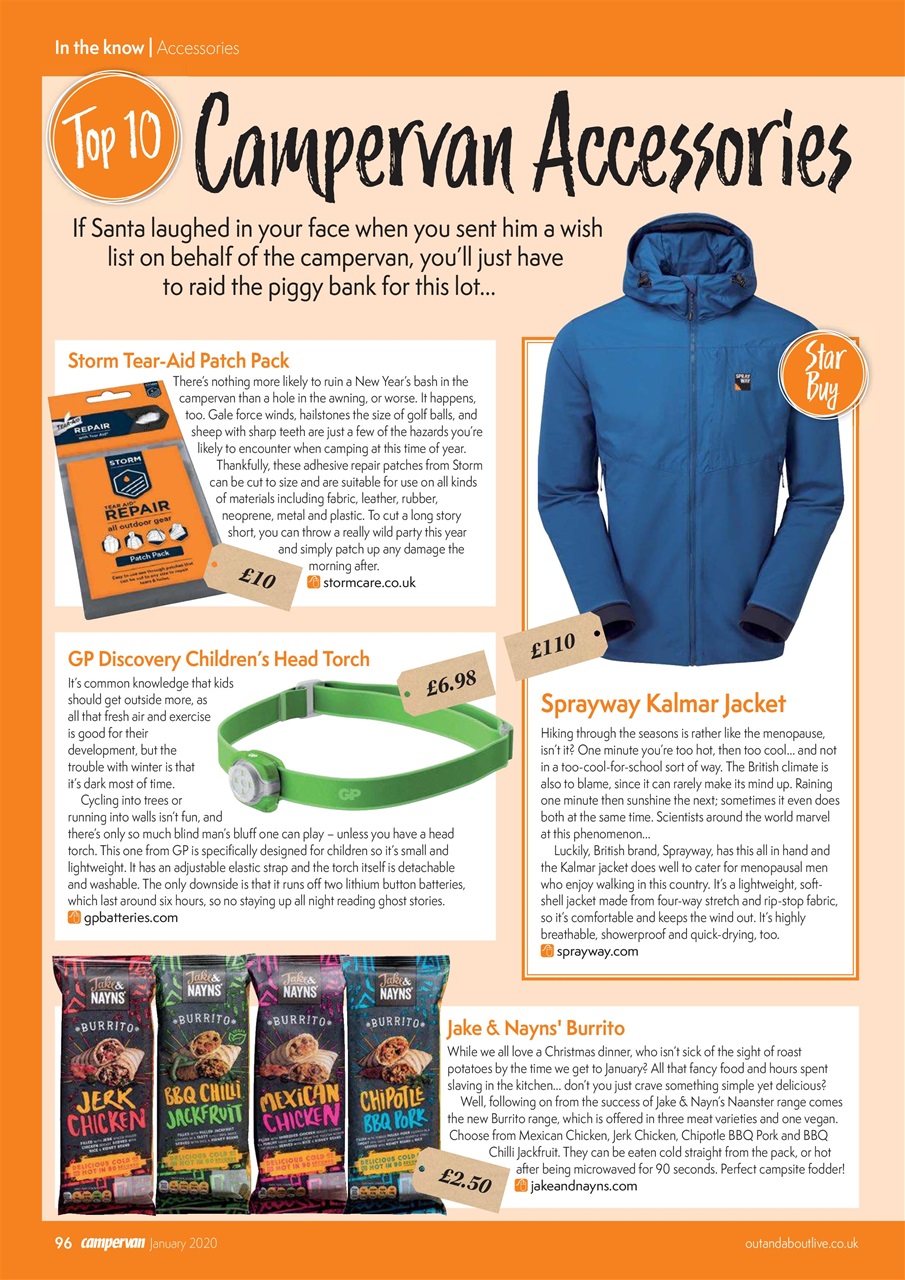 Campervan Preview Pages