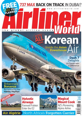 Airliner World issue  January 2020