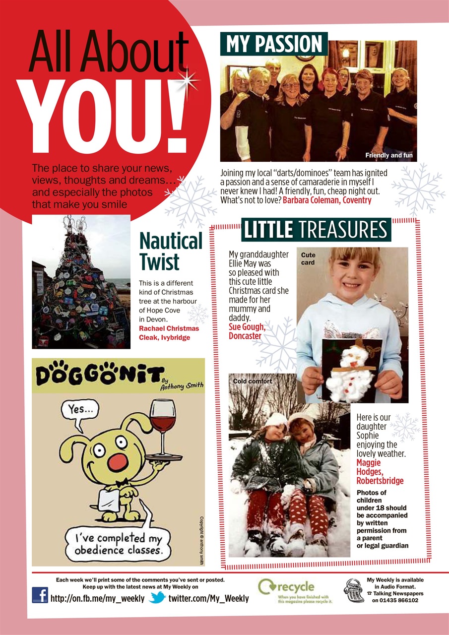 My Weekly Preview Pages