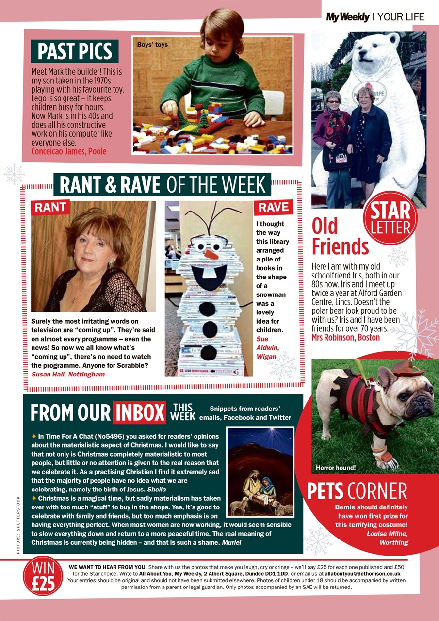 My Weekly Preview Pages