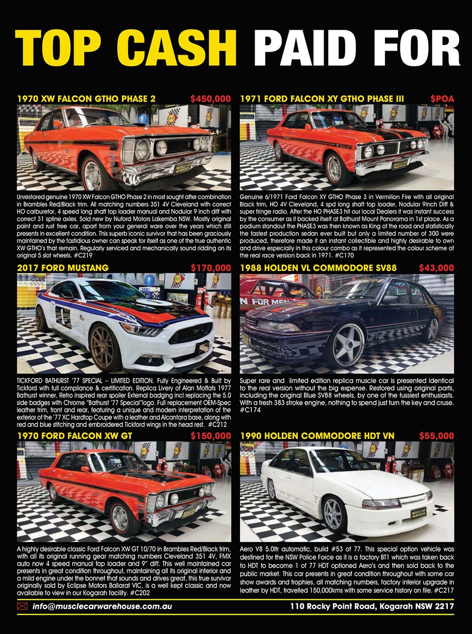 JUST CARS Preview Pages