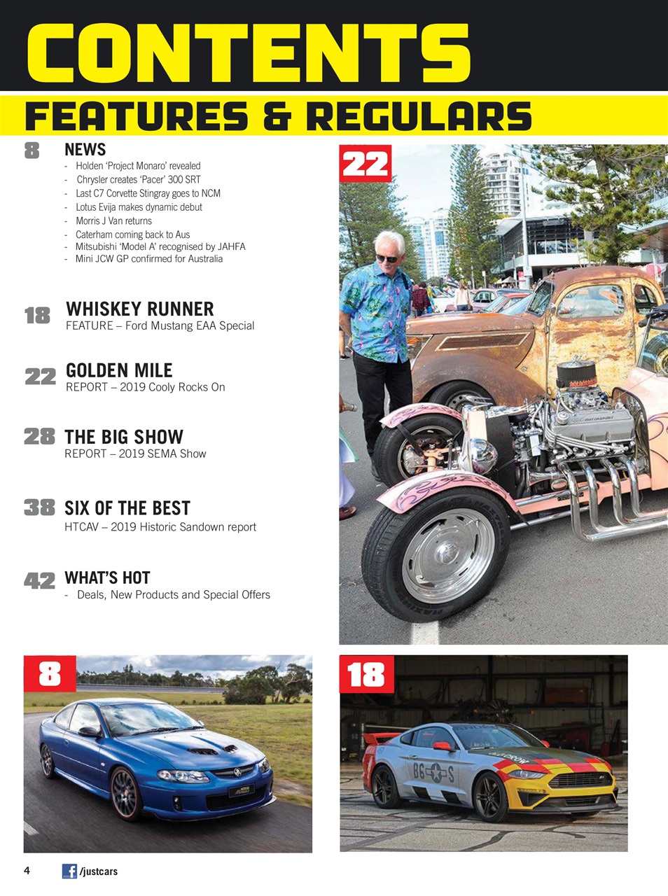 JUST CARS Preview Pages