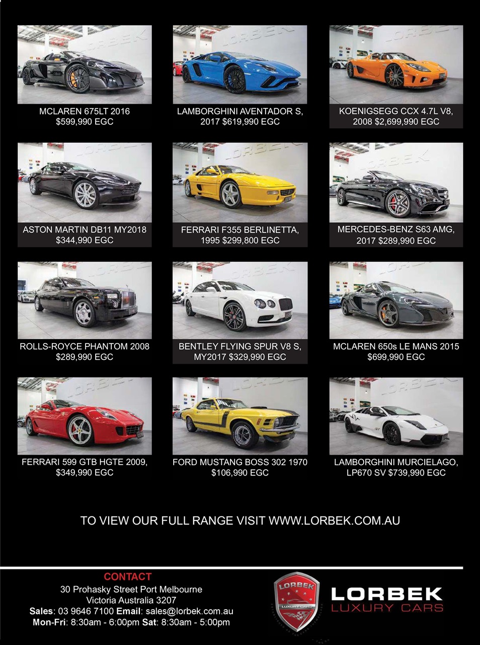 JUST CARS Preview Pages