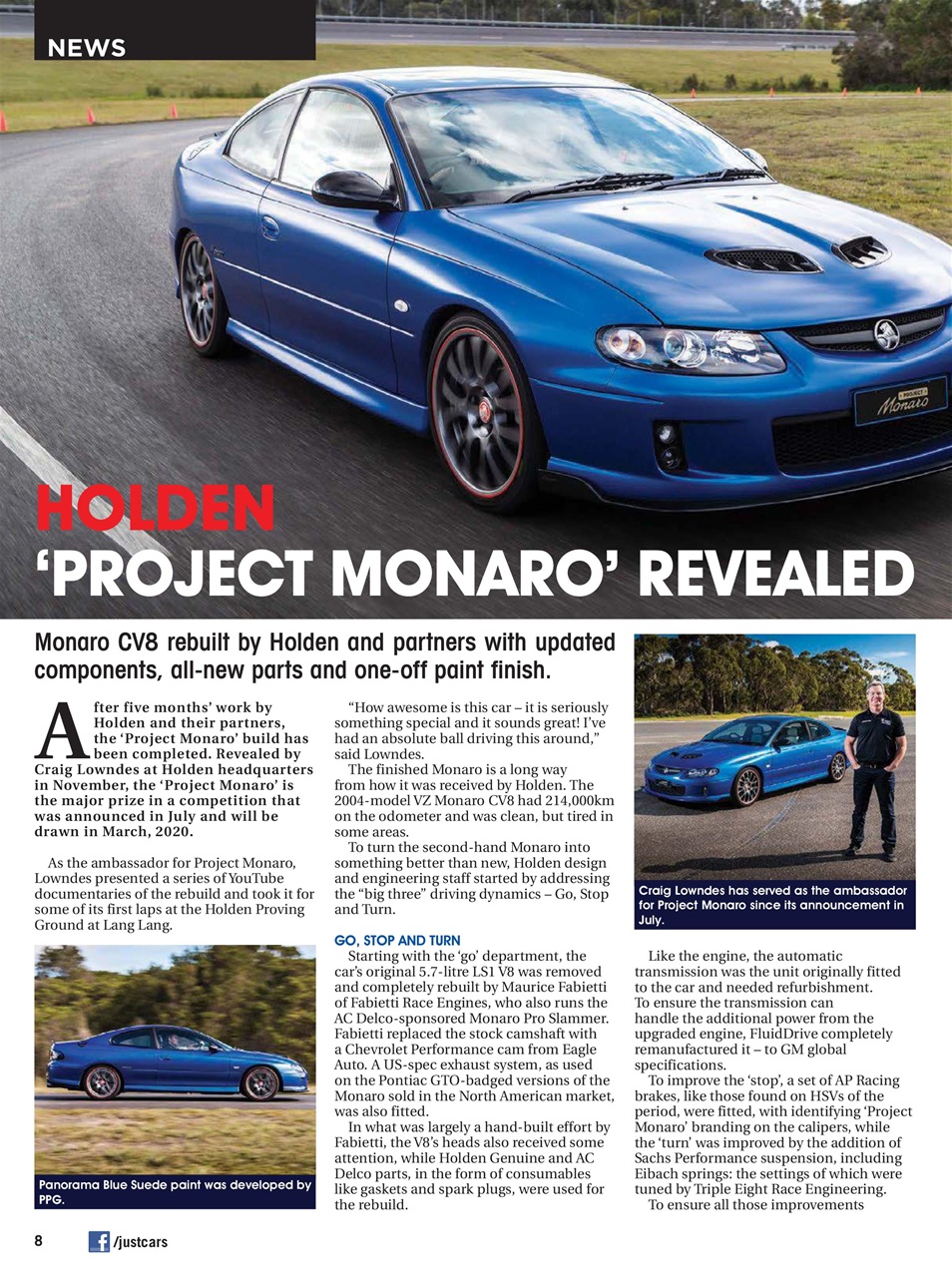 JUST CARS Preview Pages