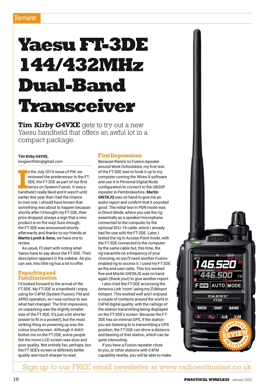 Practical Wireless Preview Pages