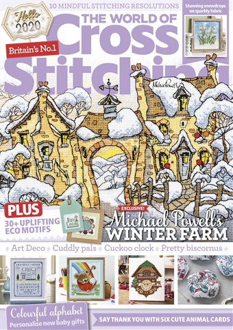 The World of Cross Stitching issue Jan 2020