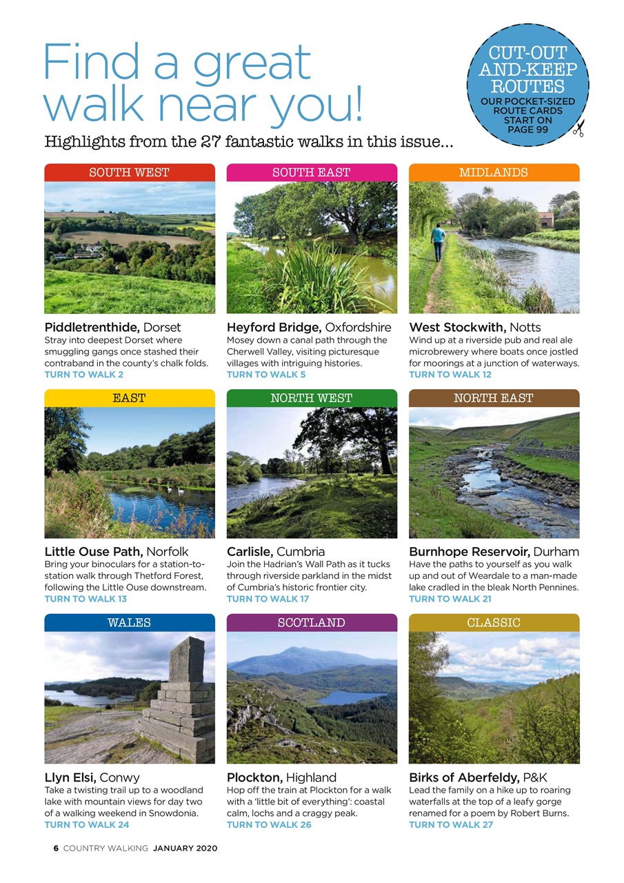 Country Walking Preview Pages