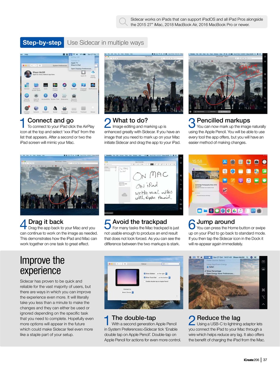 iCreate Preview Pages