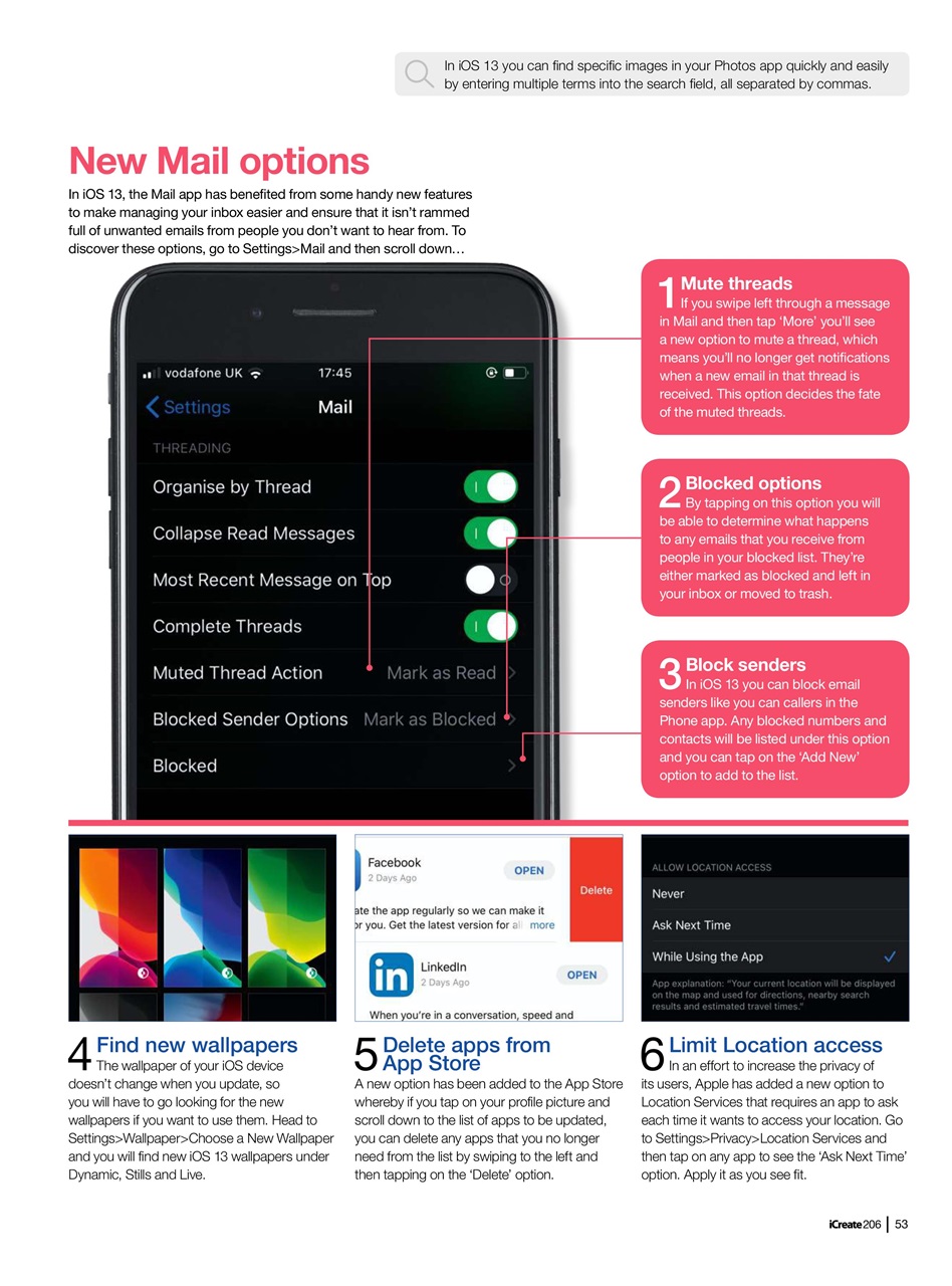 iCreate Preview Pages