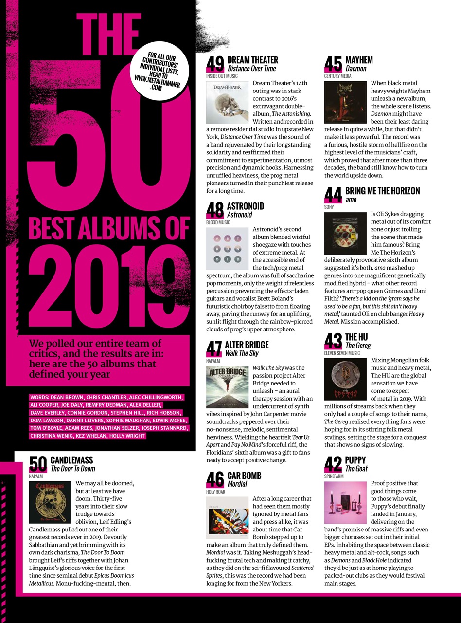 Metal Hammer Preview Pages