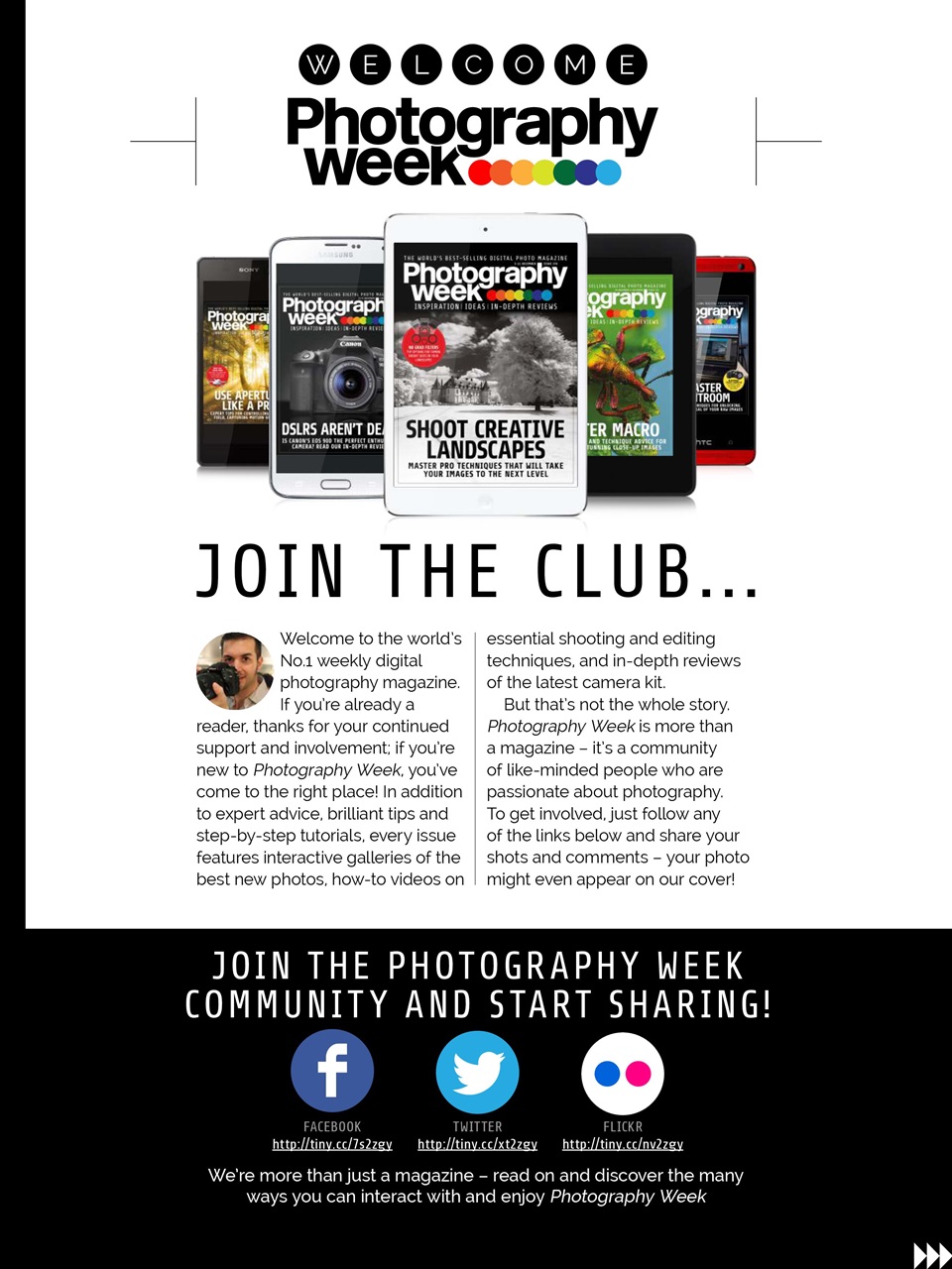 Photography Week Preview Pages