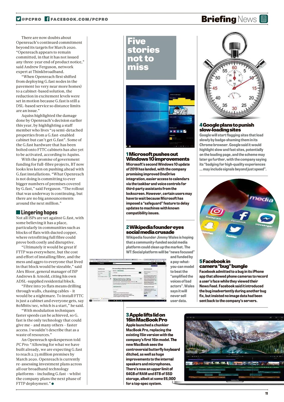 PC Pro Preview Pages