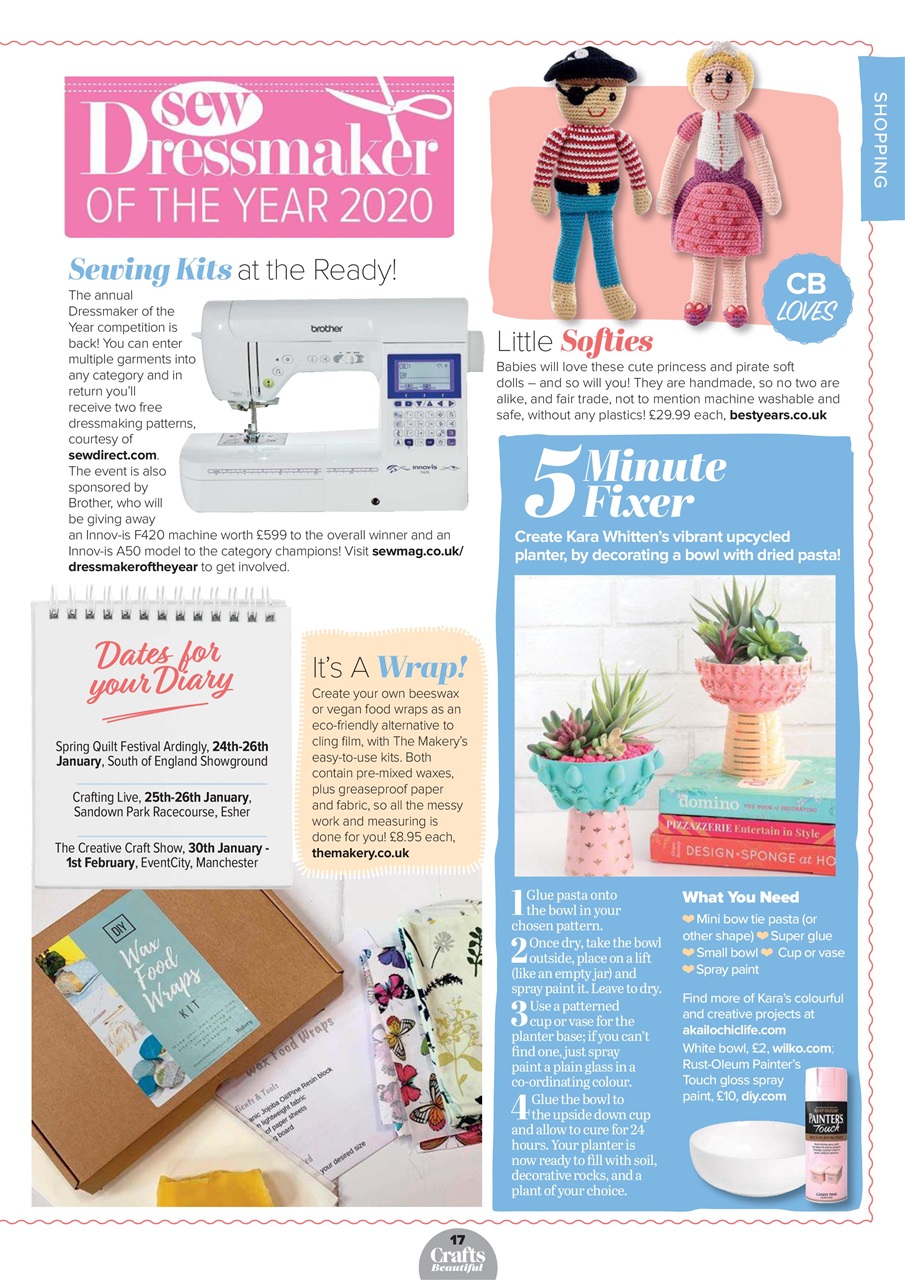 Crafts Beautiful Preview Pages